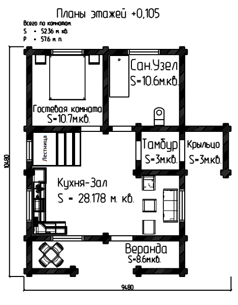 Проект № Д - 58, фотография